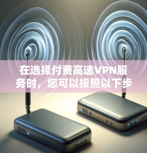 在选择付费高速VPN服务时，您可以按照以下步骤进行