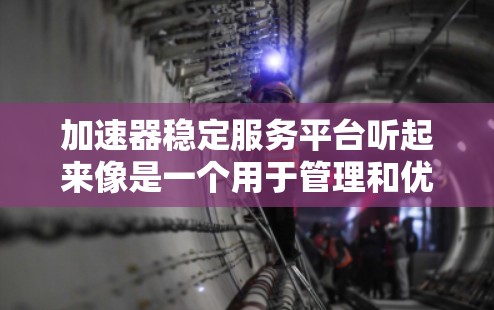 加速器稳定服务平台听起来像是一个用于管理和优化加速器（如GPU、TPU等）性能和资源的平台。以下是一些可能的功能和实现思路