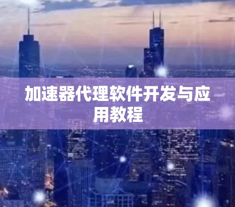 加速器代理软件开发与应用教程 加速器代理软件开发与应用教程