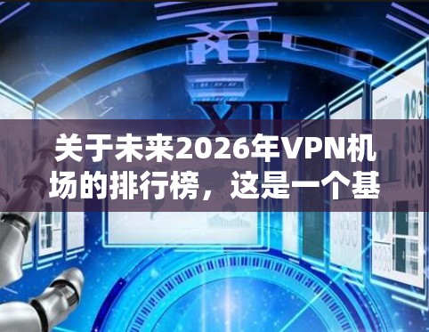 关于未来2026年VPN机场的排行榜,这是一个基于技术预测和行业趋势的假设性问题。VPN机场的排名通常会基于以下几个关键因素 关于未来2026年VPN机场的排行榜,这是一个基于技术预测和行业趋势的假设性问题。VPN机场的排名通常会基于以下几个关键因素