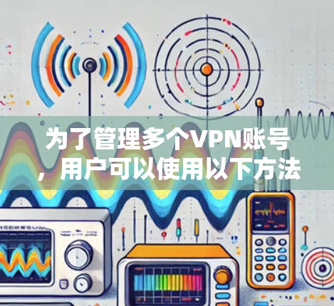 为了管理多个VPN账号,用户可以使用以下方法 为了管理多个VPN账号,用户可以使用以下方法