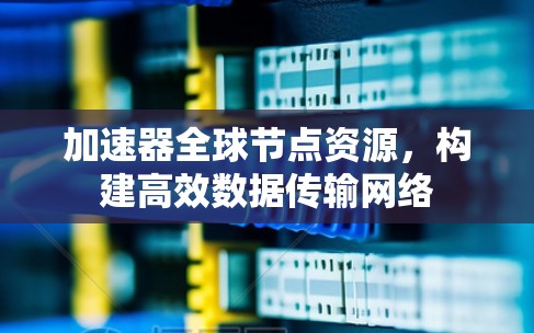 加速器全球节点资源，构建高效数据传输网络