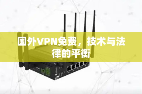 国外VPN免费,技术与法律的平衡 国外VPN免费,技术与法律的平衡