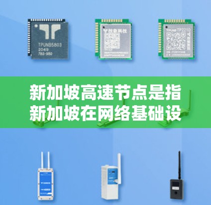 新加坡高速节点是指新加坡在网络基础设施建设中,特别是在高速互联网和数据传输领域的相关节点。这些节点通常包括光纤交换机、高速路由器以及数据中心等设施,旨在为用户提供高带宽、低延迟、稳定的网络服务 新加坡高速节点是指新加坡在网络基础设施建设中,特别是在高速互联网和数据传输领域的相关节点。这些节点通常包括光纤交换机、高速路由器以及数据中心等设施,旨在为用户提供高带宽、低延迟、稳定的网络服务