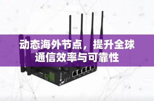 动态海外节点，提升全球通信效率与可靠性