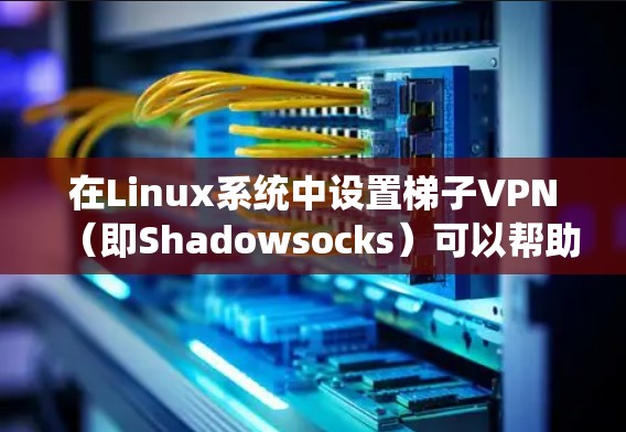 在Linux系统中设置梯子VPN(即Shadowsocks)可以帮助你实现匿名化网络流量和访问限制网站。以下是详细的步骤指南 在Linux系统中设置梯子VPN(即Shadowsocks)可以帮助你实现匿名化网络流量和访问限制网站。以下是详细的步骤指南