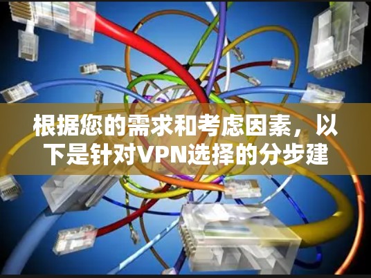 根据您的需求和考虑因素,以下是针对VPN选择的分步建议 根据您的需求和考虑因素,以下是针对VPN选择的分步建议