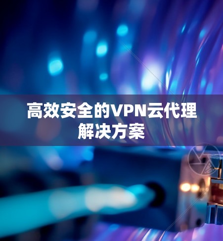 高效安全的VPN云代理解决方案 高效安全的VPN云代理解决方案