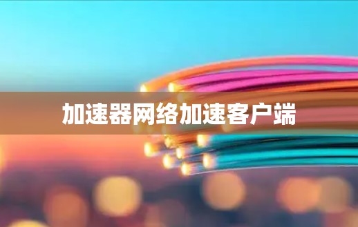 加速器网络加速客户端 加速器网络加速客户端