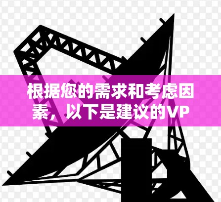 根据您的需求和考虑因素，以下是建议的VPN选择和配置步骤