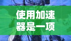 使用加速器是一项复杂且技术性较强的工作,需要严格遵守安全规程和操作规范。以下是加速器的稳定使用教程的总结和建议 使用加速器是一项复杂且技术性较强的工作,需要严格遵守安全规程和操作规范。以下是加速器的稳定使用教程的总结和建议
