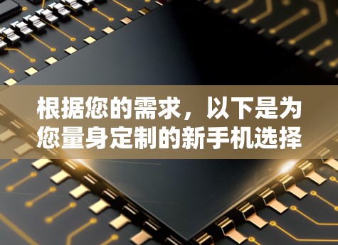 根据您的需求,以下是为您量身定制的新手机选择指南 根据您的需求,以下是为您量身定制的新手机选择指南