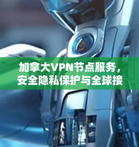 加拿大VPN节点服务,安全隐私保护与全球接入 加拿大VPN节点服务,安全隐私保护与全球接入