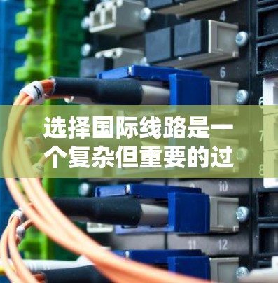 选择国际线路是一个复杂但重要的过程，需要综合考虑多个因素。以下是对这一过程的分步骤总结