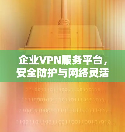 企业VPN服务平台,安全防护与网络灵活性的双重保障 企业VPN服务平台,安全防护与网络灵活性的双重保障